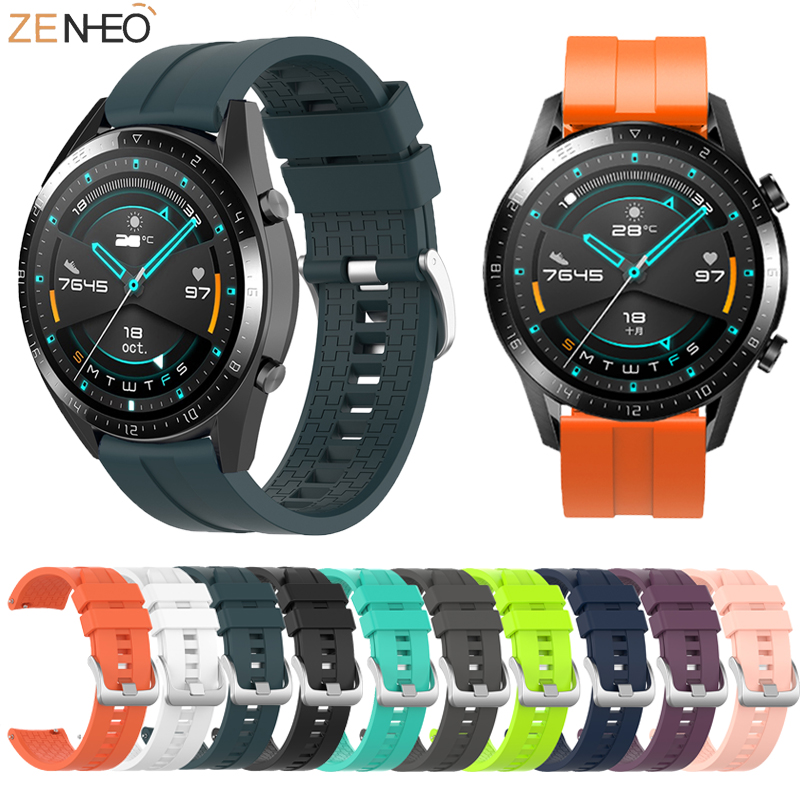 Silicone Watch Band 22Mm - Оригинальный силиконовый ремешок 22 мм для