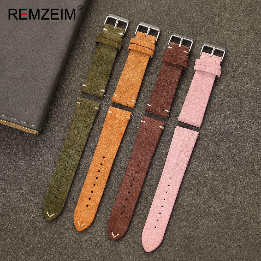 Suede Strap Watch - Универсальный ремешок для часов из замши