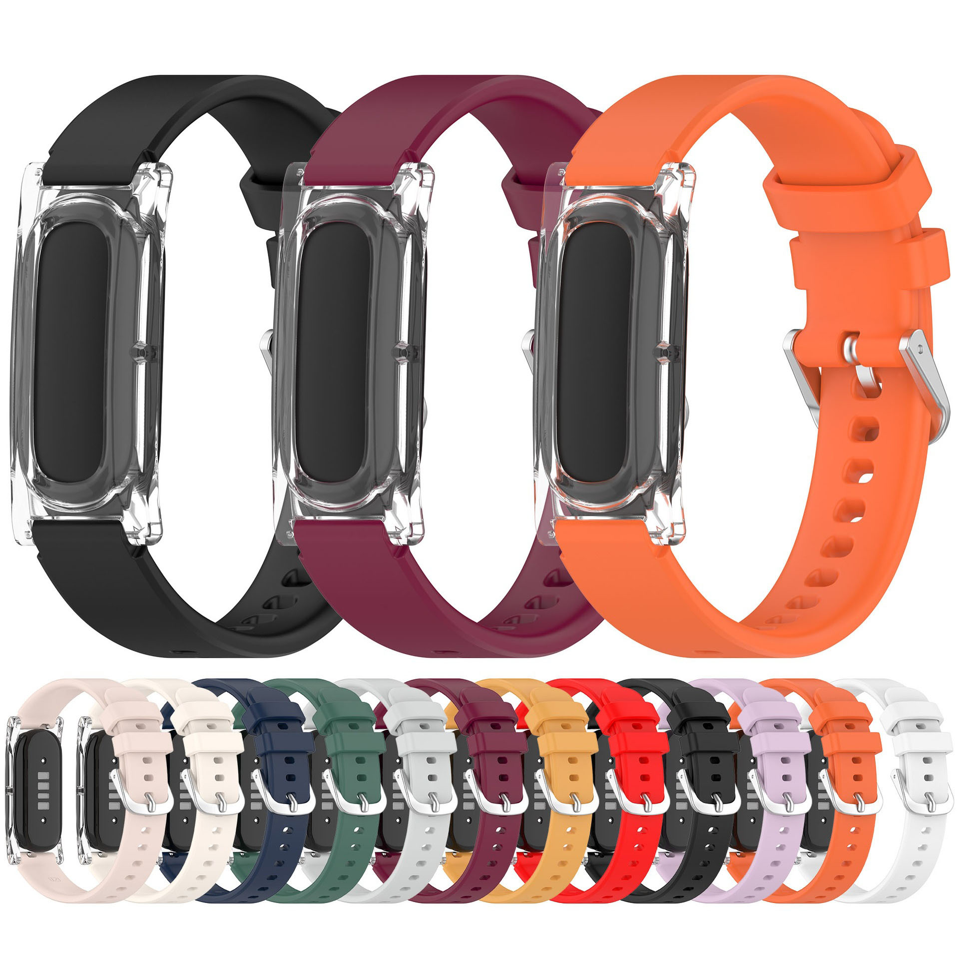 Silicone Band Women - Силиконовый ремешок, совместимый с Google Fitbit
