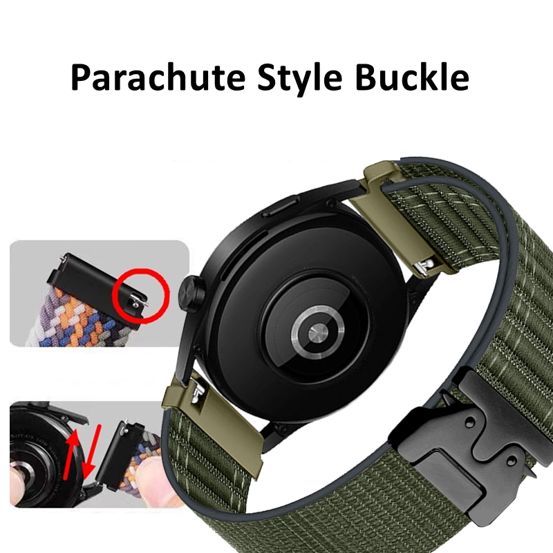 Нейлоновый ремешок Wave для ча – обзор и цена Parachute Strap Elastic