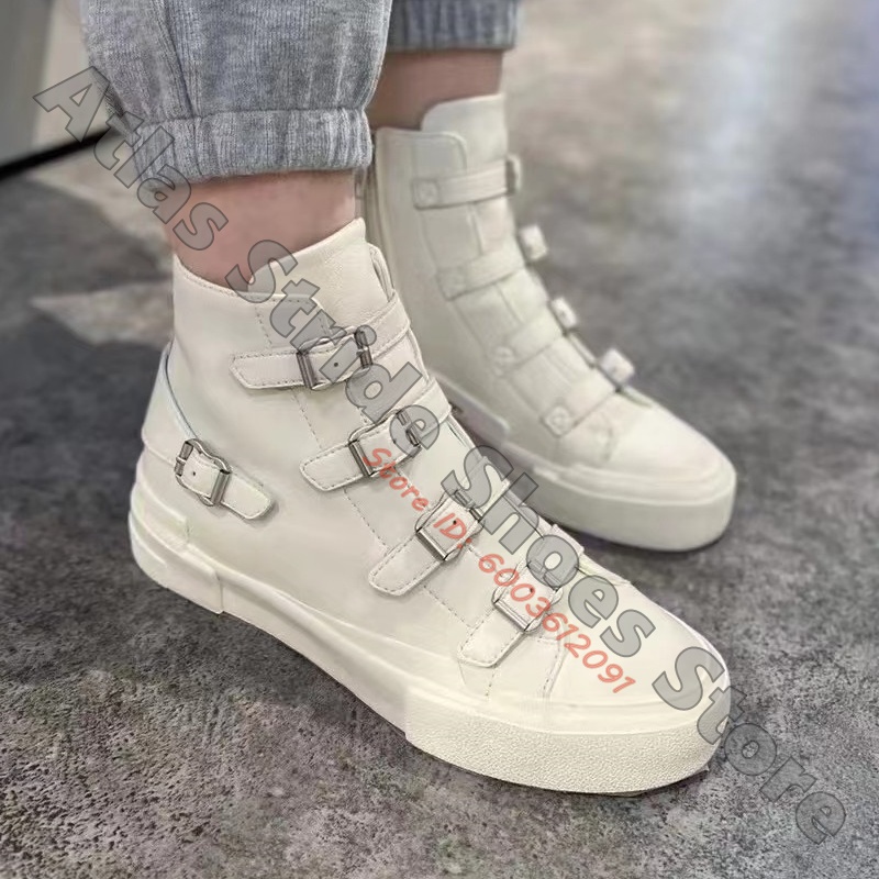 Контрастные высокие кроссовки  – обзор и цена Mesh Strap Metal