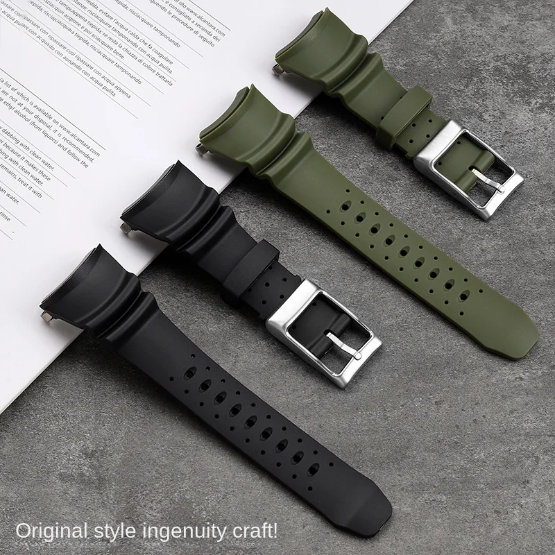Резиновый ремешок с изогнутым  – обзор и цена Citizen Watch Promaster