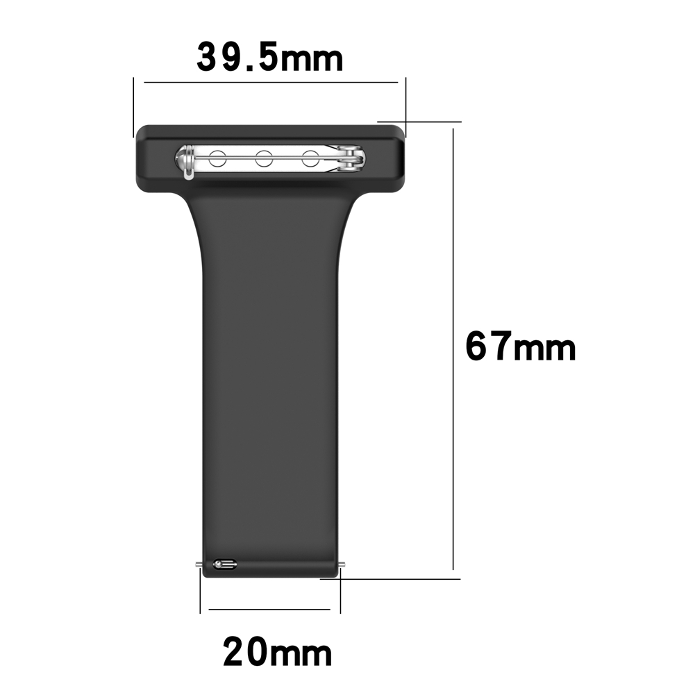 Булавка брошь ремешок для часо – обзор и цена Silicone Watch Band 22Mm