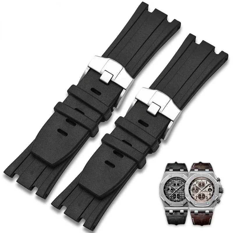 Резиновый ремешок для часов Au – обзор и цена Audemars Piguet Watch Royal Oak Offshore